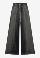 Rick Owens Wide-Leg Denim Pants Gray RU02E1366DKDEG/R_RICKO-78D