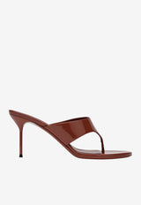 Paris Texas Lidia 85 T-strap Patent Leather Sandals Pink PX1951XVN01/S_PATEX-DR