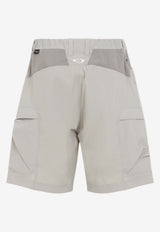 Embroidered-Logo Cargo Shorts 2.0