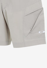 Embroidered-Logo Cargo Shorts 2.0