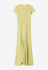 Jacquemus La Robe Maille Maxi Dress Yellow DRW00817AK00309/S_JACQM-250