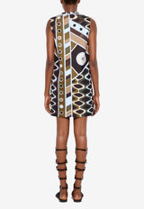 Pucci Vivara Print Silk Mini Dress Multicolor 6HRG05 6H841 016