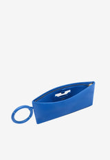 Aura Leather Clutch Bag