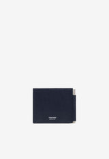Leather Bi-Fold Cardholder with Monogram