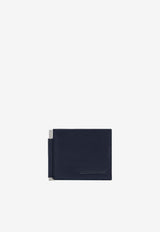 Leather Bi-Fold Cardholder with Monogram