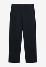 Valentino Straight-Leg Tailored Pants Blue 8V0RBO21BGY/S_VALE-598