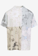 Floral Patchwork Graphic T-Shirt