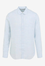 Classic Linen Button-Down Shirt