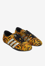 Animalier Calf Hair Racing Sneakers