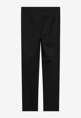 Max Mara Carpa Straight-Leg Tailored Pants Black MSTCARPACO/S_MAXMS-006