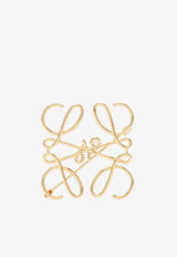 Loewe Anagram Gold Metal Brooch Gold 111.25.020PR/T_LOEW-8130