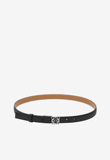 Loewe Anagram Grained Leather Belt Black E821Z15X02LE/T_LOEW-1341