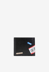 Mail Stamps Cash Square Wallet