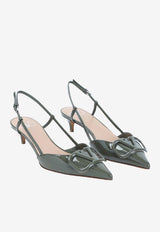 VLogo 40 Slingback Pumps in Patent Leather