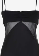 Silk Chiffon Slip Gown