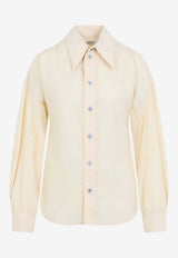 Pointed Collar Shirt