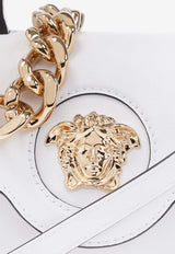 Versace Small La Medusa Shoulder Bag White DBFI040 DVIT2T-1W00V