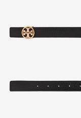 Tory Burch Double T Reversible Belt Black 138935 0-001