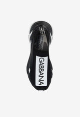Dolce & Gabbana Stretch Slip-On Sneakers Black CK2172 AH414-8S597