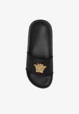 Versace Medusa Head Barocco Slides Black 1009461 DGOM8-KVO41