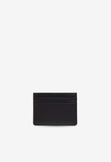 Dolce & Gabbana Logo Plaque Leather Cardholder Gray BP0330 AJ705-8B969
