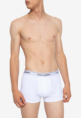Dolce & Gabbana Branded Boxers - Set of 2 White M9C07J ONN95-W0800