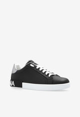 Dolce & Gabbana Portofino Low-Top Sneakers Black CS2216 AH527-8B979