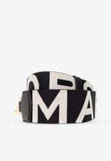 Marc Jacobs Logo Jacquard Webbing Strap Black 2S3SST013S02 0-005