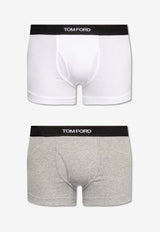 Tom Ford Logo Waistband Boxers - Set of 2 Multicolor T4XC31040 0-118