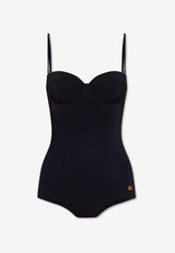 Dolce & Gabbana DG Logo One-Piece Swimsuit Black O9A13J ONO12-N0000