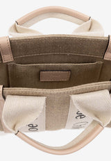 Chloé Mini Woody Handbag Beige CHC22AP237 I26-6J5