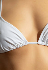 Dolce & Gabbana Halterneck Bikini Top White GÓRA O1A00J ONO12-W0800