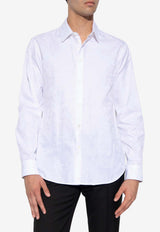 Floral-Print Formal Shirt