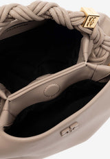 GANNI Bou Shoulder Bag Beige A5245 5894-873