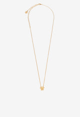 Versace Medusa Face Charm Necklace Gold 1012751 1A00620-3J000
