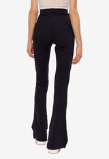 Off-White OFF Stamped Flared Pants Black OWCD023C99 JER001-1001
