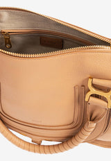 Chloé Medium Marcie Leather Shoulder Bag Beige CHC22AS660 I31-26X