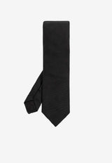 Ribbed Silk Tie