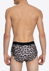 Tom Ford Leopard Print Briefs Multicolor T4LC11720 0-278