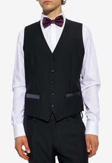 Dolce & Gabbana Single-Breasted Wool Tuxedo Suit - Set of 3 Navy GK2WMT GG829-B6712