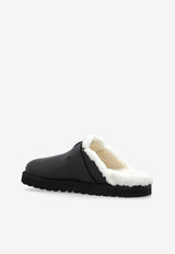 Moncler Bell Leather Mules Black I209B4M00110 M3596-999