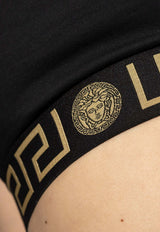 Versace Greca Racerback Bra Black AUD01039 1A10011-A1008