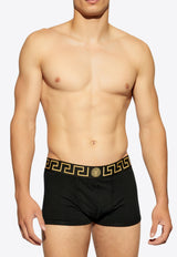 Versace Greca Border Boxers - Set of 3 Black AU10326 1A10011-A80G