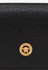 Versace Medusa Biggie Tri-Fold Wallet Black 1011456 1A10544-1B00V
