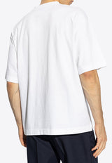Off-White Bookish Logo T-shirt White OMAA120C99 JER008-0110