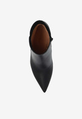 Gianvito Rossi Levy 85 Pointed Ankle Boots Black G70321 85RIC-NAPNERO