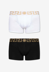 Versace Medusa Greca Waistband Boxers - Set of 2 Multicolor AU10181 1A10011-A83K