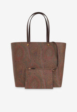 Etro Arnica Paisley Jacquard Tote Bag Brown WP1D0023 AA001-M0019