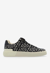 Balmain B-Court Jacquard Sneakers Monochrome DN1VI690 TJCM-GFE
