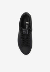 Balmain B-Court Leather Sneakers Black DN1VI690 LVTR-EAB